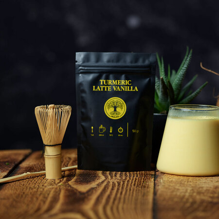 Ceai Turmeric Vanilla Latte, 50 g, Malee Tea 671851