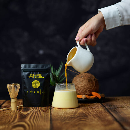 Ceai Turmeric Vanilla Latte, 50 g, Malee Tea 671850