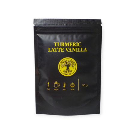 Ceai Turmeric Vanilla Latte, 50 g, Malee Tea