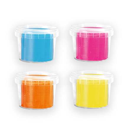 Plastilina Happy 4 Culori, +1 an, 4x90 g, SES Creative 671875