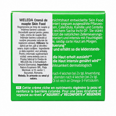 Crema hidratanta de noapte Skin Food, 40 ml, Weleda 807394