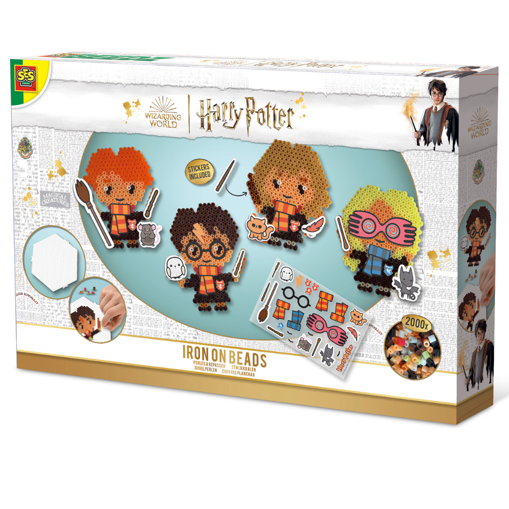 Set Beedz Personaje Harry Potter, +6 ani, SES Creative