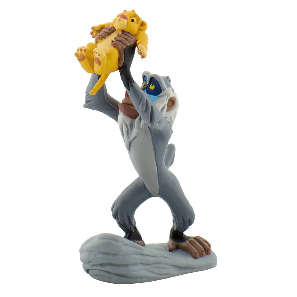 Figurina Rafiki si puiul Simba, Bullyland