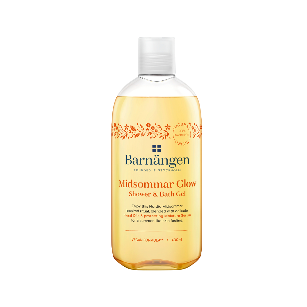 Gel de dus Midsommar Glow, 400 ml, Barnangen