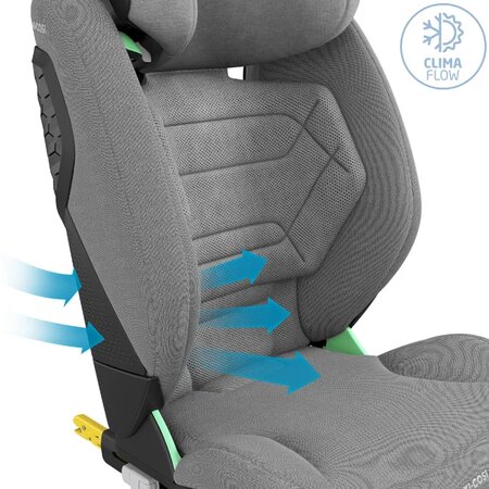 Scaun auto Rodifix Pro2 I-Size, Authentic Grey, Maxi Cosi 672069