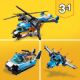 Elicopter cu rotor deblu Lego Creator 31096, +9 ani, 31096, Lego 445651