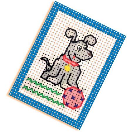 Set de invatat broderie, +3 ani, SES Creative 672167