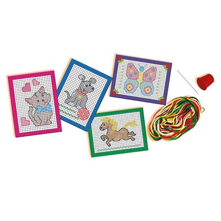 Set de invatat broderie, +3 ani, SES Creative 672169