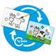 Set de pictat cu apa Ferma Animalelor, +1 an, SES Creative 672180
