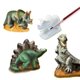 Set mulaj si pictura Dinozauri, +5 ani, SES Creative 672220