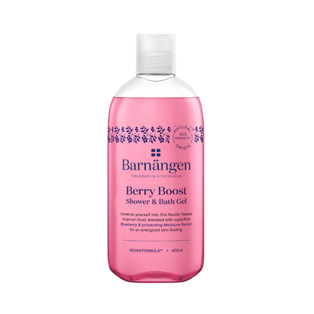 Gel de dus Berry Boost, 400 ml, Barnangen