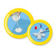 Set mulaj si pictura Fluturi cu Sclipici, +5 ani, SES Creative 672236