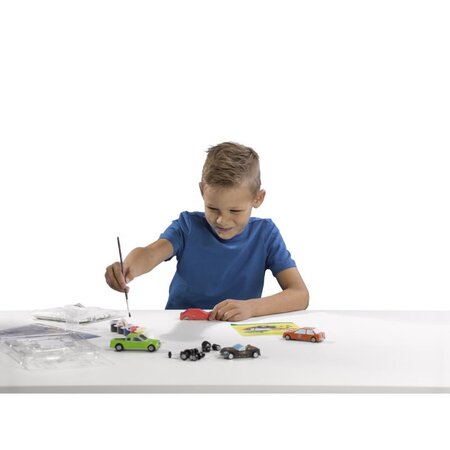 Set mulaj si pictura Masini, +6 ani, SES Creative 672252