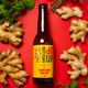 Bere de ghimbir Bio fara alcool Bottoms Up, 330 ml, The Ginger People 672281