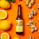 Limonada Bio cu ghimbir Bottoms Up, 330 ml, The Ginger People 672293