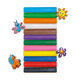 Set Plastilina Infinity, +3 ani, 12 culori, SES Creative 672326