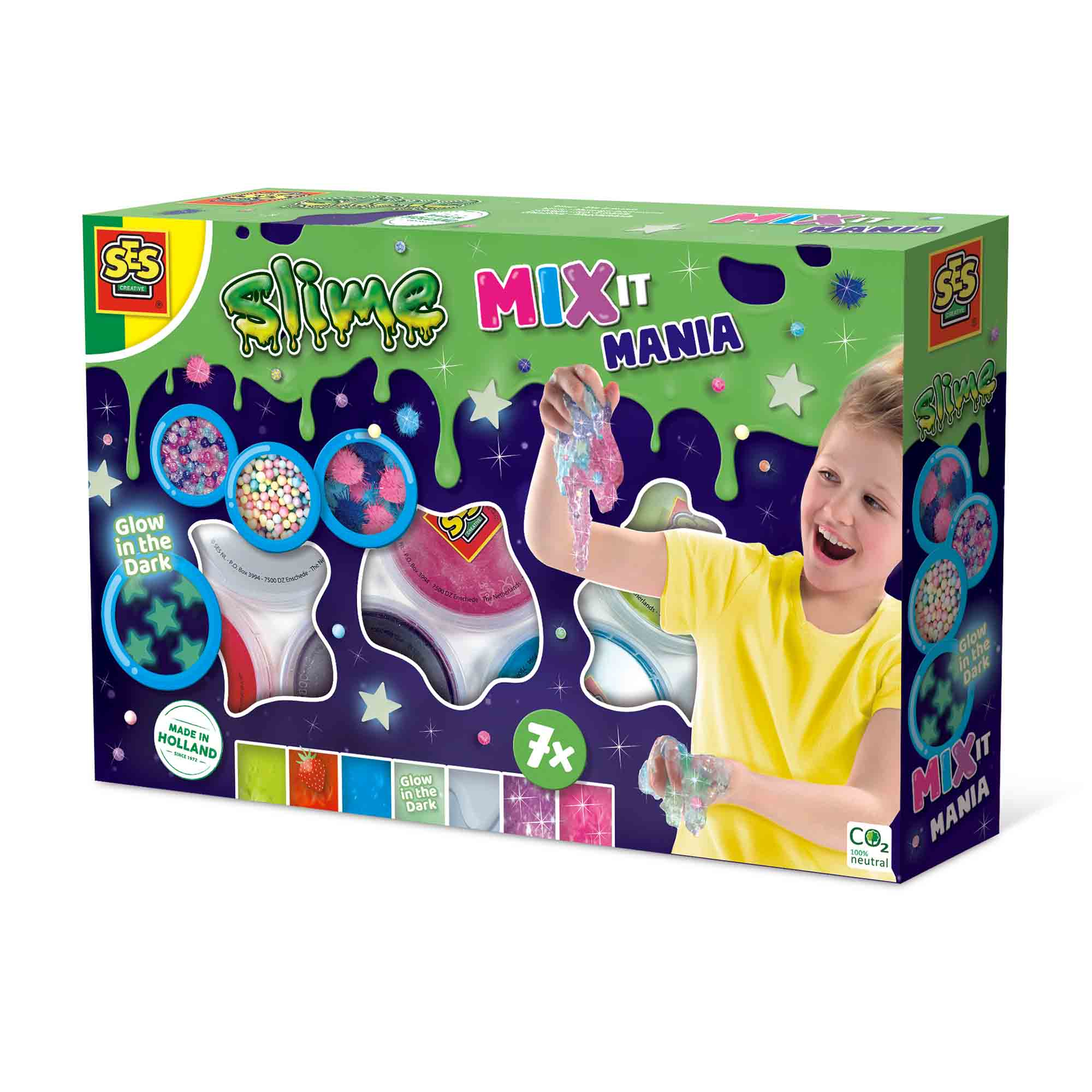 Set Slime-Mix it Mania, +5 ani, SES Creative