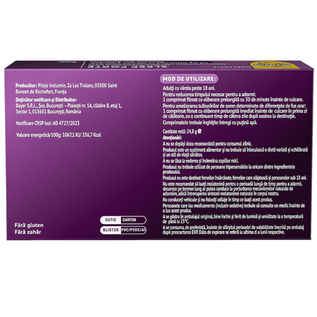 Supradyn Sleep Forte, 30 comprimate filmate, Bayer 672376
