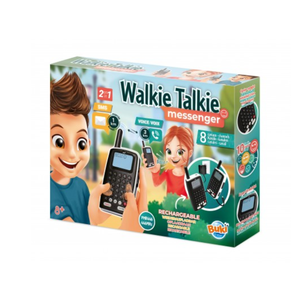 Walkie Talkie Messenger, 8 ani+, Buki