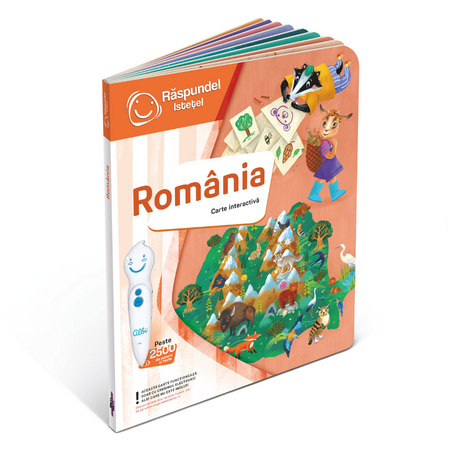 Carte interactiva Romania, +6 ani, Raspundel Istetel 672484