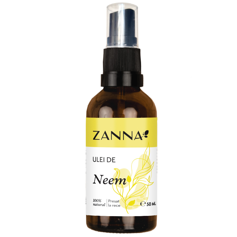 Ulei de Neem, 50 ml, Zanna