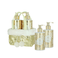 Set Sapun lichid si Crema de maini Golden Glitters, 2x250 ml, Vivian Gray