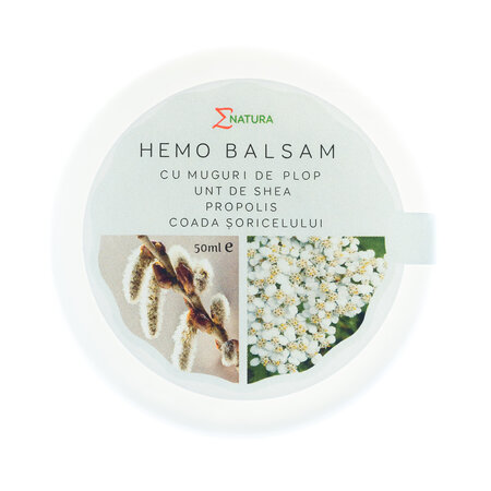 Balsam cu muguri de plop Hemo, 50 ml, Enatura 672777