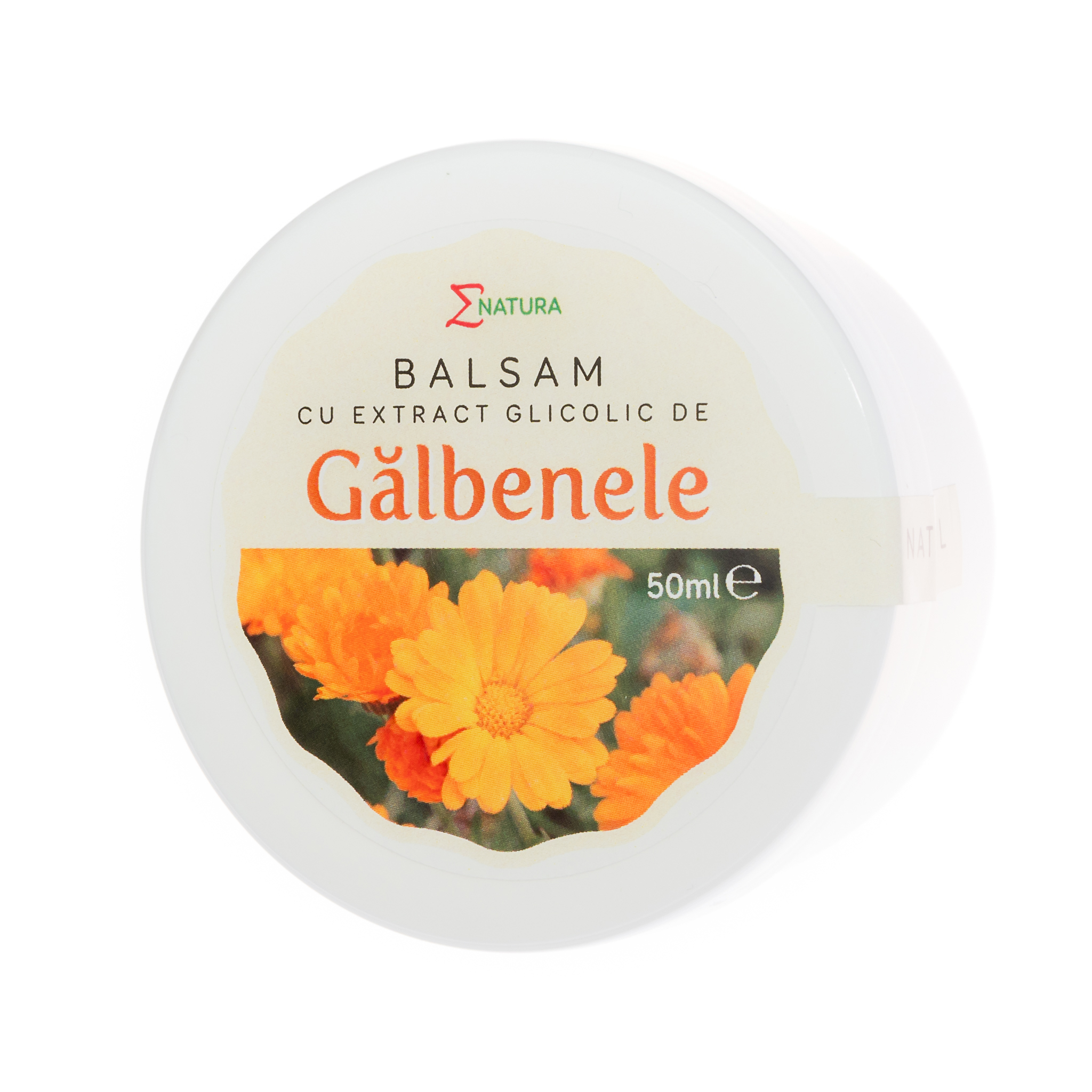 Balsam cu extract glicolic de galbenele, 50 ml, Enatura