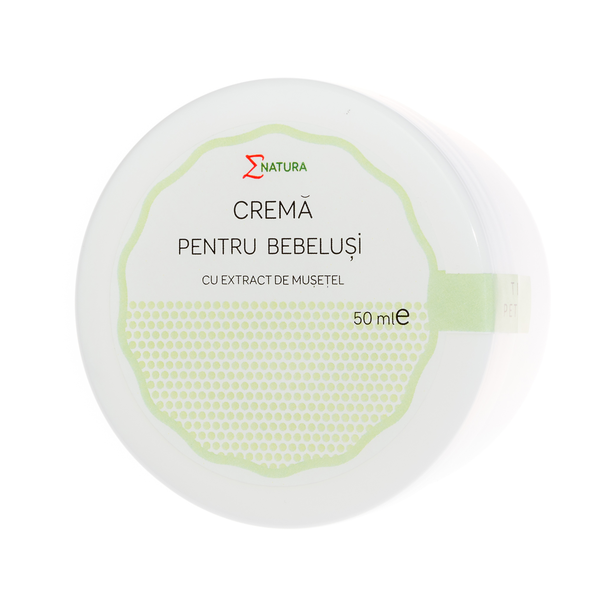 Crema pentru bebelusi cu extract de musetel, 50 ml, Enatura