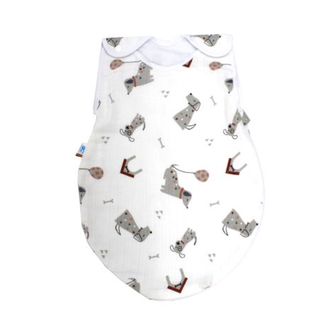 Sac de dormit Muselina, 3-6 luni, Baltic Bebe