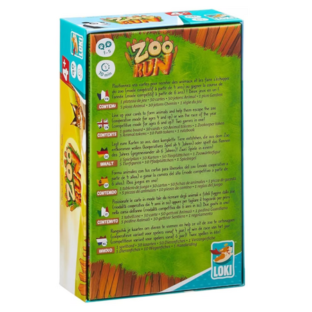 Joc pentru copii Zoo Run, 4 ani+, Loki 672865
