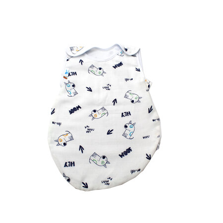 Sac de dormit Muselina, 6-12 luni, Baltic Bebe 458291