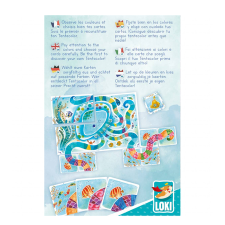 Joc pentru copii Tentacolor, 4 ani+, Loki 672898