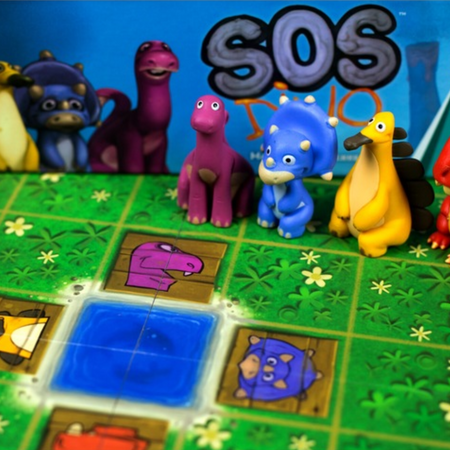 Joc pentru copii SOS Dino, 6 ani+, Loki 672920