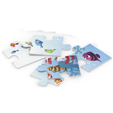 Puzzle Plus: Loki goes snorkeling, 4 ani+, 35 piese, Loki 672931