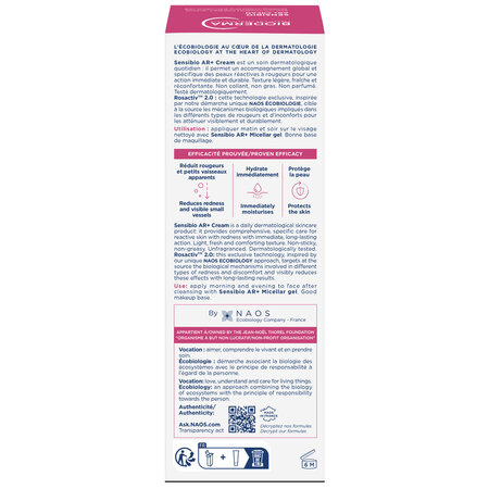 Crema de fata Sensibio AR+, 40 ml, Bioderma 776036