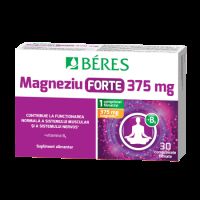 Magneziu forte 375 mg + B6, 30 comprimate, Beres