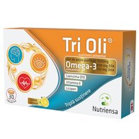 Ulei de peste Tri Oli Nutriensa, 30 capsule moi, Antibiotice SA