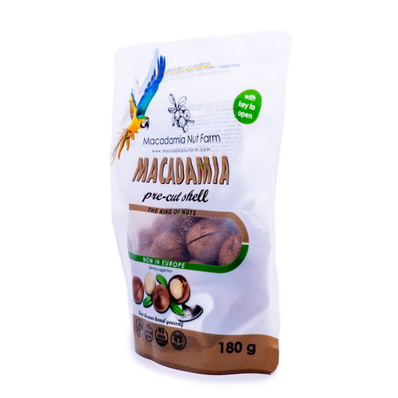 Nuci de macadamia in coaja, 180 g, Macadamia 673074