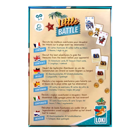 Joc pentru copii Little Battle, 5 ani+, Loki 673106