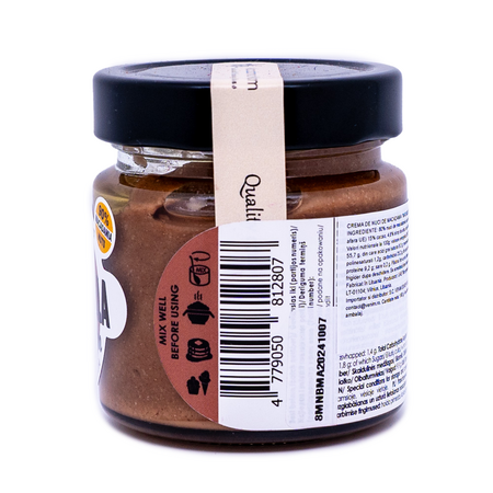 Crema de nuci de macadamia, macadella cu cacao si miere, 180 g, Macadamia 673101