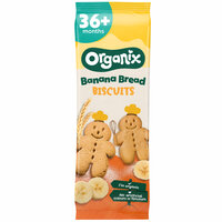Biscuiti Bio cu banana, 36 luni+, Organix