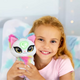Pisica de plus interactiva Magic Whispers, 4 ani+, Luna, Sky Rocket 673970