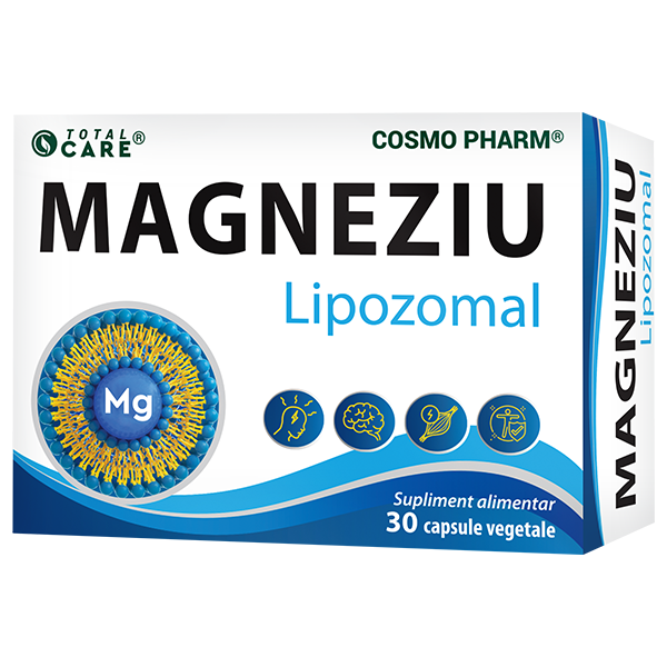 Magneziu Lipozomal, 30 capsule vegetale, Cosmopharm