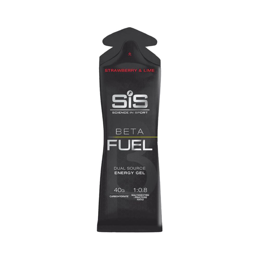 Gel energizant cu aroma de capsuni si lime Beta Fuel, 60 ml, Sis