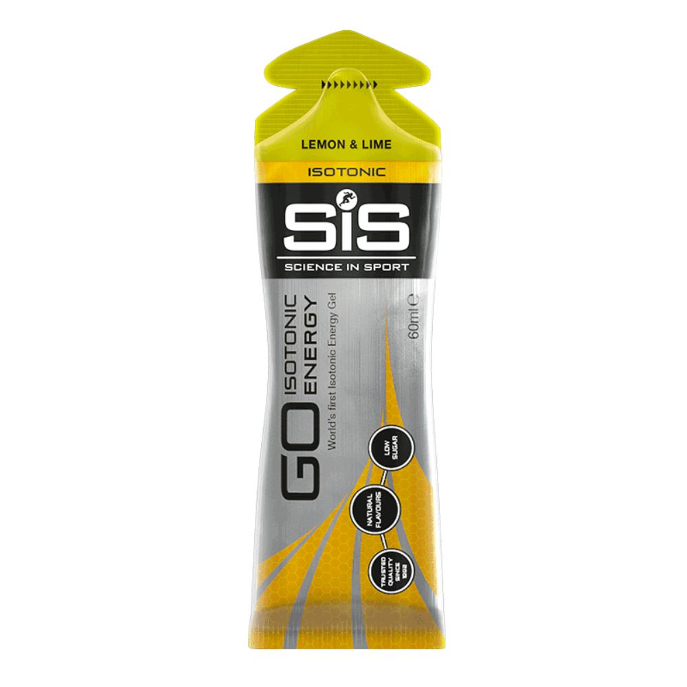 Gel energizant isotonic cu aroma de lamaie si lime Go Isotonic, 60 ml, Sis