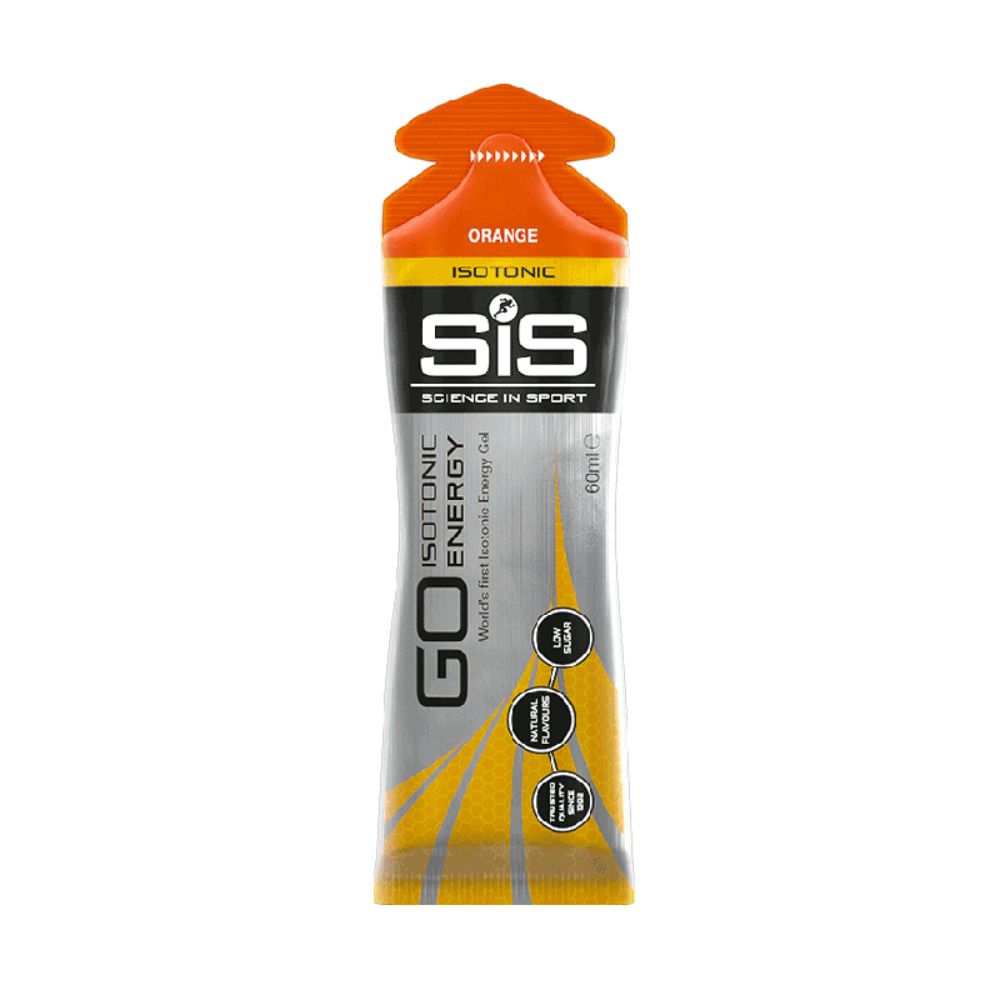 Gel energizant isotonic cu aroma de portocala Go Isotonic, 60 ml, Sis