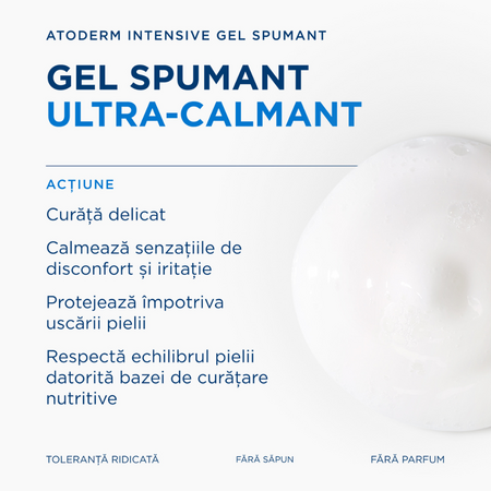 Gel spumant Intensive Atoderm, 1L, Bioderma 818699
