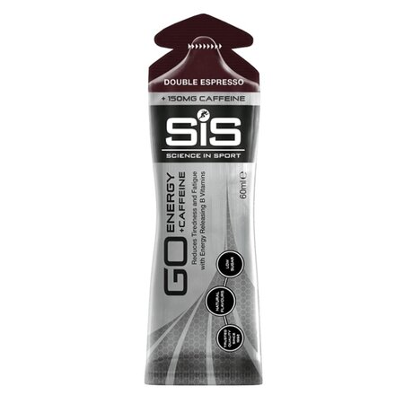 Gel energizant cu dublu expresso Go Energy Caffeine, 60 ml, Sis
