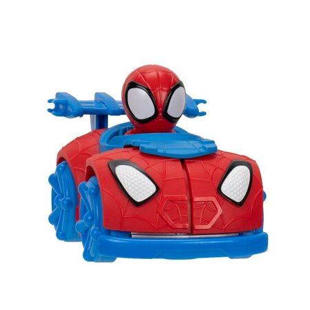 Vehicul cu lansator de sageti cu figurina inclusa Paienjenelul Marvel, 3 ani+, Diverse modele, Marvel 685059